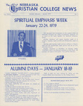 Nebraska Christian College News, Volume XXXIV (34), Number 5 (1979)