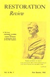 Restoration Review, Volume 4, Number 1 (1962)