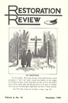 Restoration Review, Volume 6, Number 10 (1964)