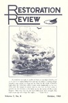Restoration Review, Volume 7, Number 8 (1965) by Leroy Garrett