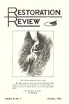 Restoration Review, Volume 8, Number 1 (1966)