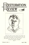 Restoration Review, Volume 8, Number 4 (1966) by Leroy Garrett
