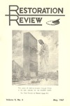 Restoration Review, Volume 9, Number 5 (1967)