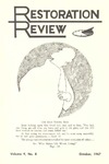 Restoration Review, Volume 9, Number 8 (1967)