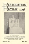 Restoration Review, Volume 10, Number 5 (1968)