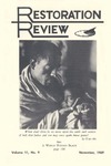 Restoration Review, Volume 11, Number 9 (1969)
