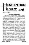 Restoration Review, Volume 13, Number 5 (1971) by Leroy Garrett