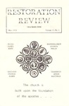 Restoration Review, Volume 15, Number 5 (1973)