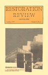 Restoration Review, Volume 16, Number 8 (1974)