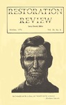 Restoration Review, Volume 18, Number 8 (1976)