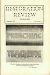 Restoration Review, Volume 19, Number 7 (1977) by Leroy Garrett