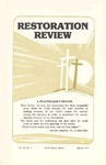 Restoration Review, Volume 21, Number 3 (1979) by Leroy Garrett