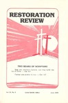 Restoration Review, Volume 21, Number 6 (1979) by Leroy Garrett