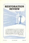 Restoration Review, Volume 23, Number 8 (1981)