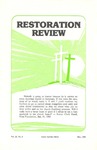 Restoration Review, Volume 25, Number 5 (1983)