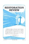 Restoration Review, Volume 26, Number 1 (1984)