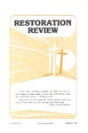Restoration Review, Volume 26, Number 7 (1984) by Leroy Garrett