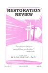 Restoration Review, Volume 27, Number 4 (1985) by Leroy Garrett