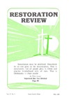 Restoration Review, Volume 27, Number 5 (1985)