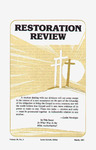Restoration Review, Volume 29, Number 3 (1987)