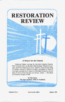 Restoration Review, Volume 30, Number 1 (1988)