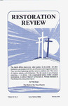 Restoration Review, Volume 30, Number 8 (1988)