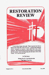 Restoration Review, Volume 31, Number 6 (1989)