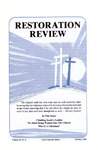 Restoration Review, Volume 34, Number 8 (1992)