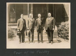 Four Members of the Faculty of Cincinnati Bible Seminary by Unknown
