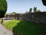 Enos Campbell tomb in east wall behind St. Patrick's Church, Newry by David Mickey Berryhill