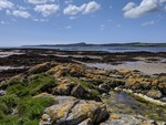 Isle of Islay, Scotland, view to Southwest across Loch Indall