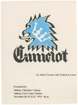 1971 Homecoming Musical Program: Camelot by Abilene Christian College Theatre Department