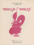 1973 Homecoming Musical Program: Hello Dolly by Abilene Christian College Theatre Department