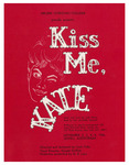 1966 Homecoming Musical Program: Kiss Me, Kate by Abilene Christian College Theatre Department